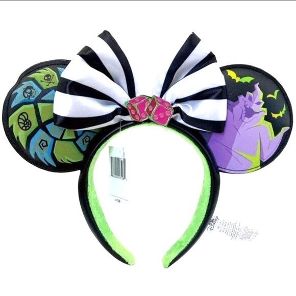 Disney Parks nightmare before Christmas glow in the dark Ears headband